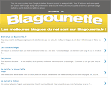 Tablet Screenshot of blagounette.fr